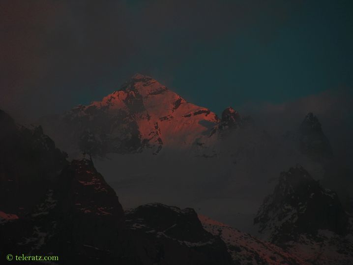 Sunset colours at Pandavsera meadow