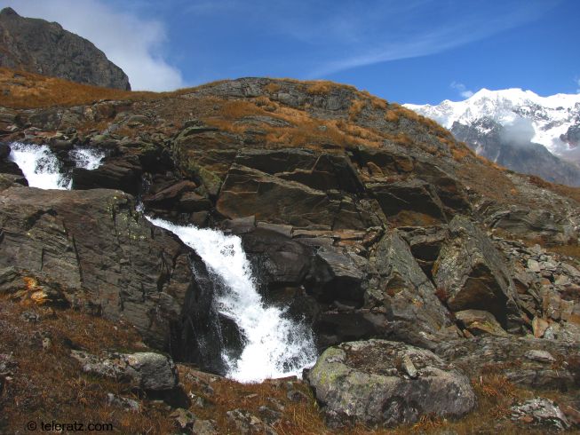 the river coming down from nandikund