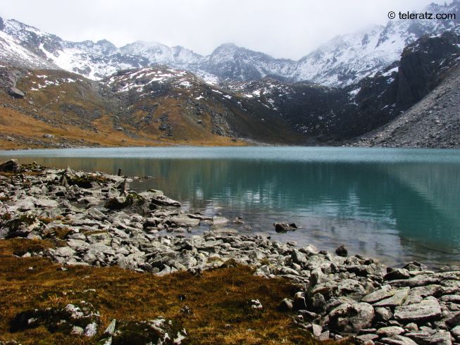 On the banks of the Nandi Kund.