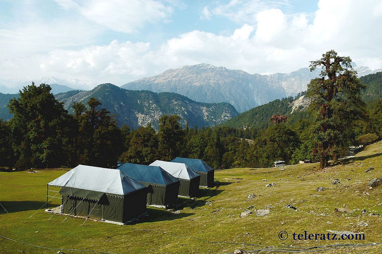Camping in Chopta