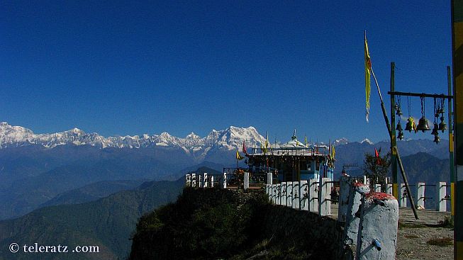 peak view from karthik swami temple