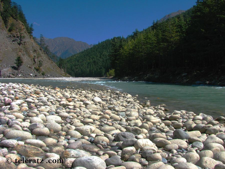 Bhagirathi river at Harsil